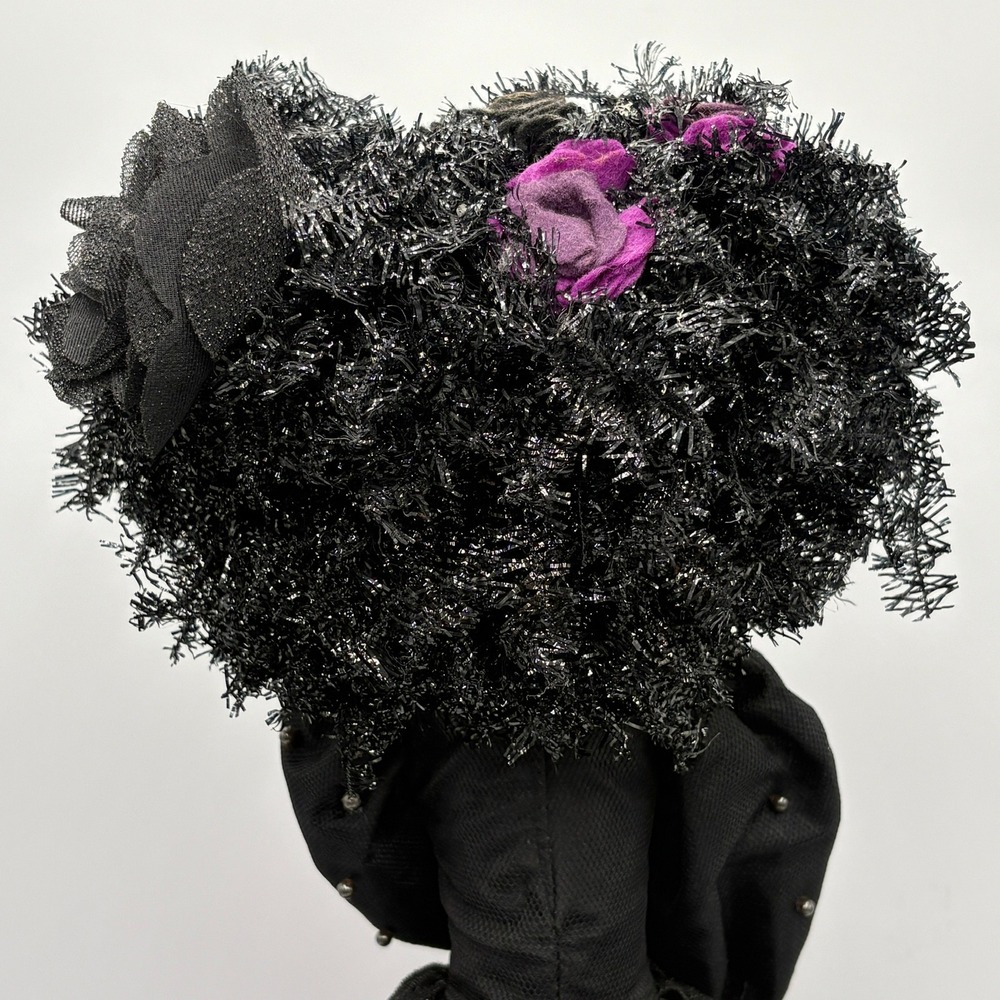 Wicked Websters Gothic Witch Halloween‎ Decor Statement Piece Broom 26in - Picture 4 of 10